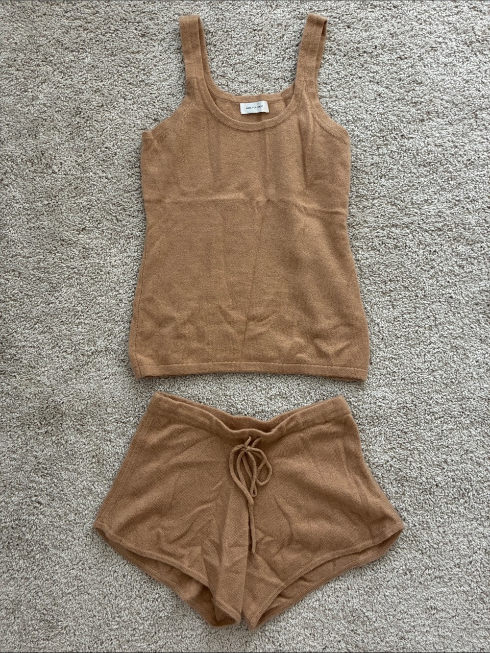 Cashmere Tank & Shorts Pajamas Set